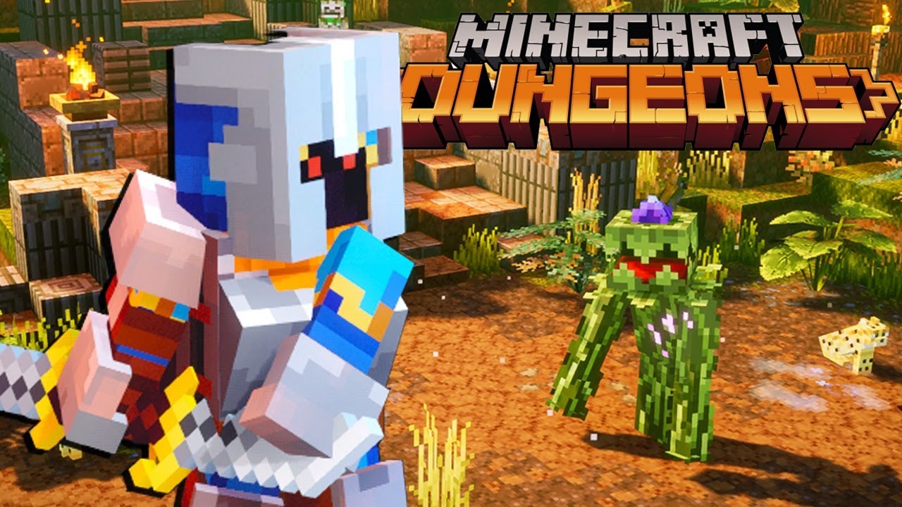 New DLC Content! Jungle Awakens - Minecraft Dungeons Gameplay