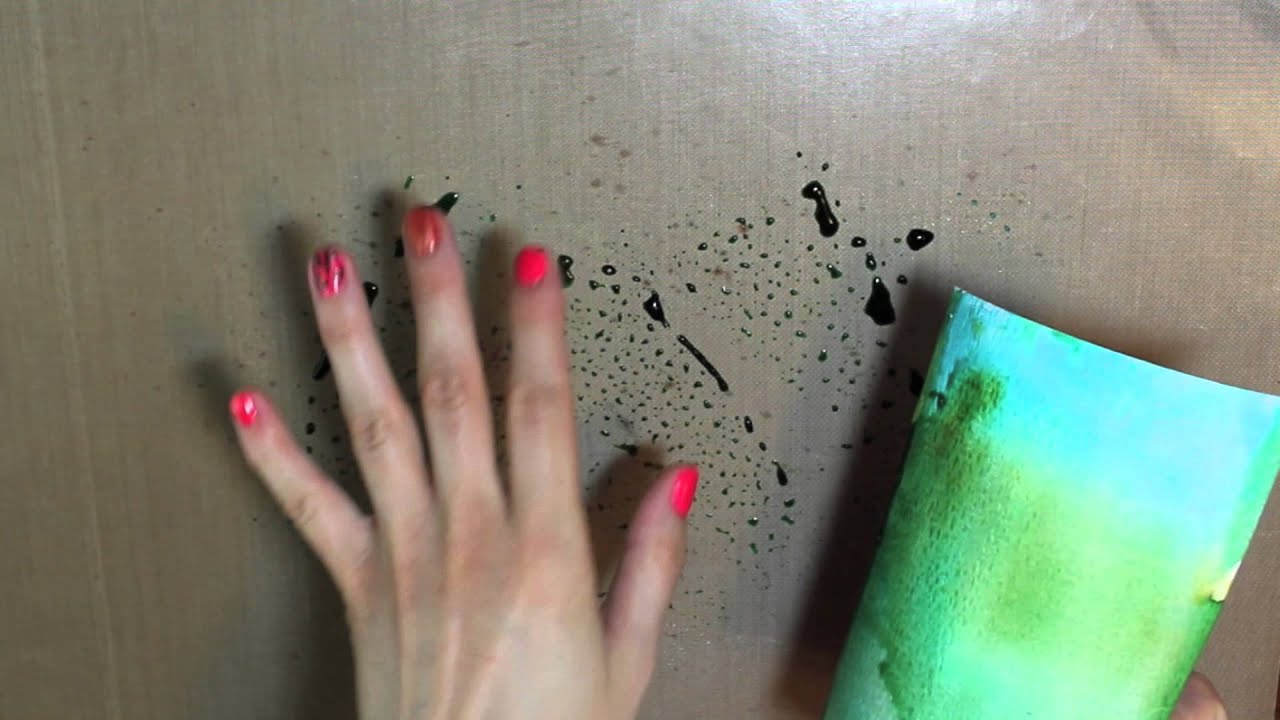Distress Inks vs. Distress Stains