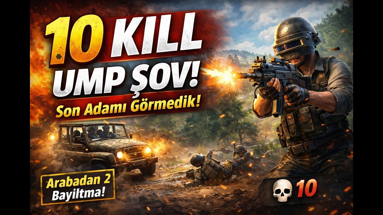 10KİLL UMP ŞOV -Son Adamı Görmedik 😈🔥
