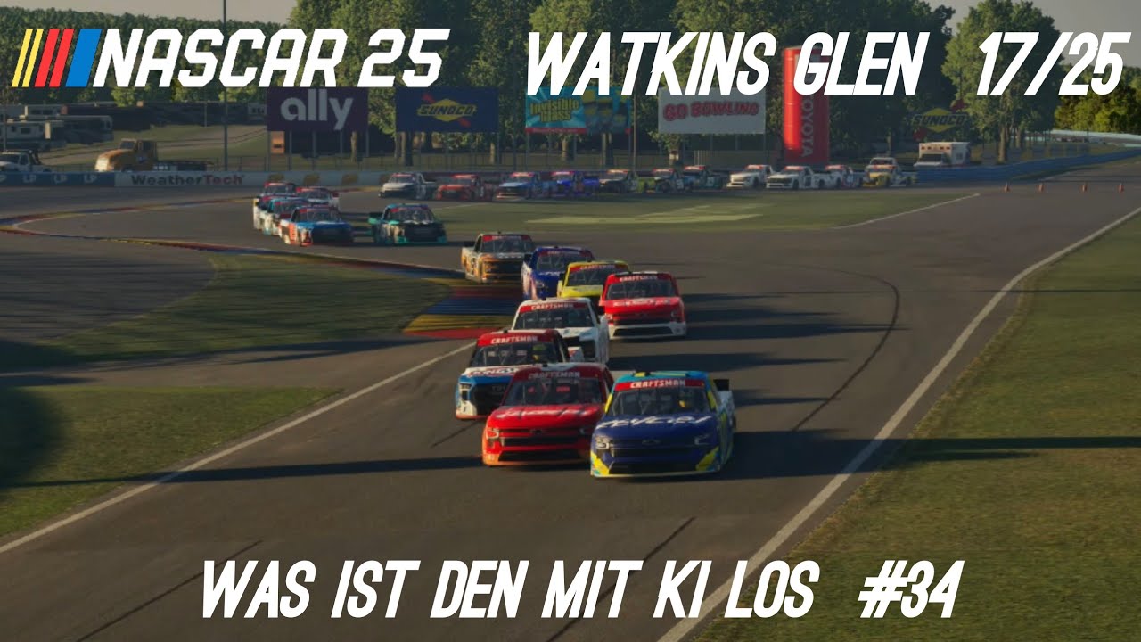 WAS IST DEN MIT KI LOS / NASCAR 25 KARRIERE #34 (no commantary gameplay)