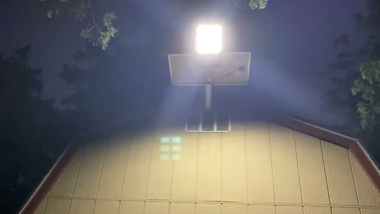 OKPRO Solar Street Lights Outdoor | Tri-Color Solar Street Taddeo | Outdoor Street Light