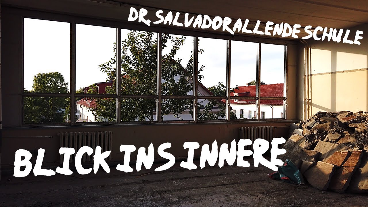 Letzter Blick ins Innere der alten Allende Schule Stralsund | Rund um den Sund