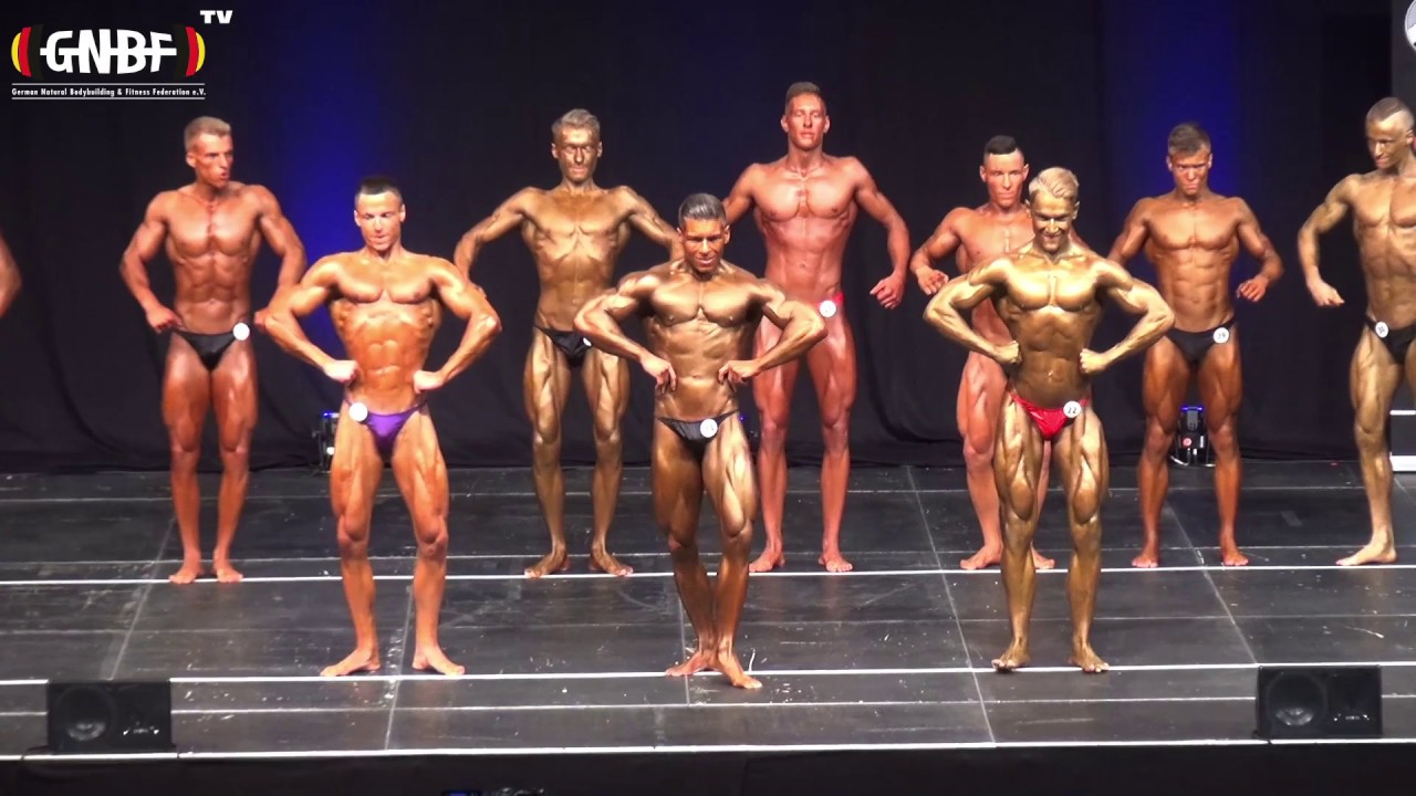 JUNIOREN 1 (14. GNBF DM 2017) Natural Bodybuilding