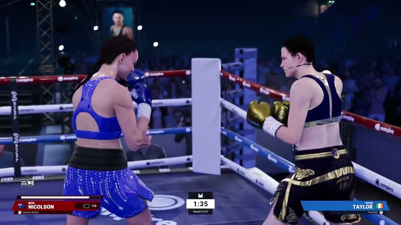 A nice knockout by Skye Nicholson 👌