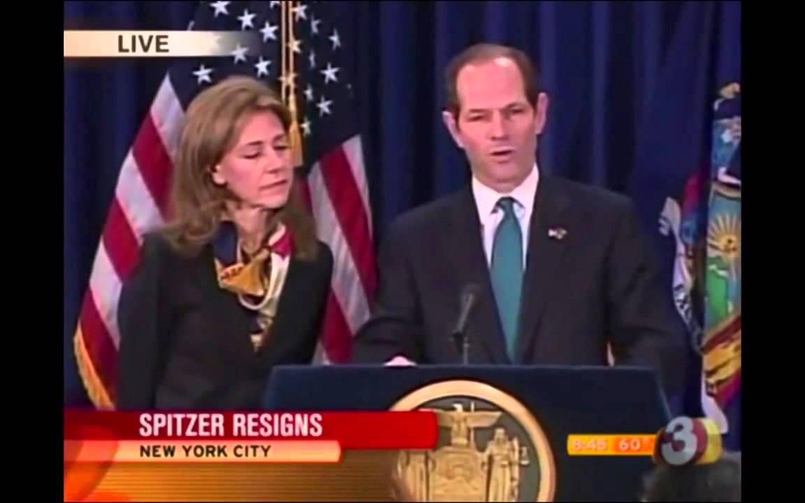 Governor Eliot Spitzer Resigns After Being Connected to Prostitution Ring
