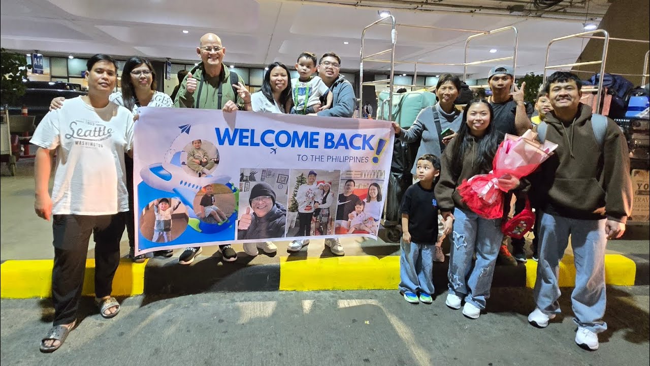 Welcome back to the Philippines 
