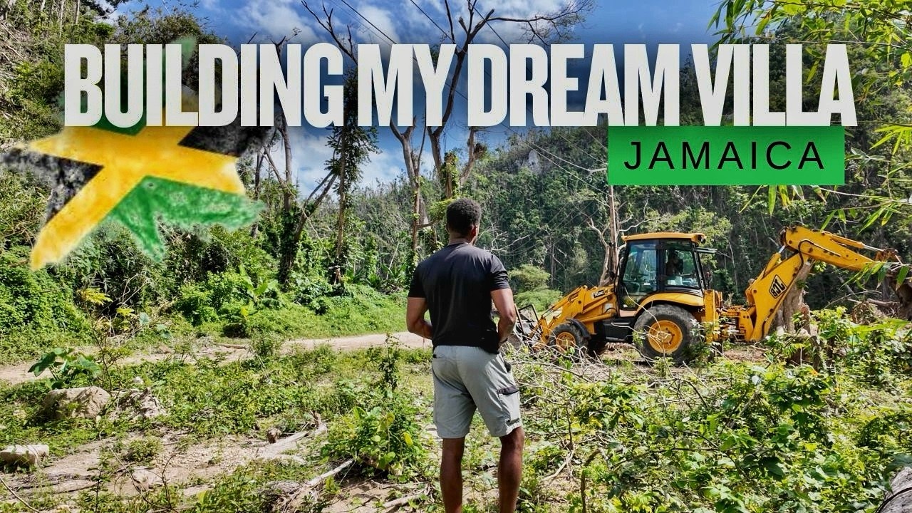 Jamaica Dreams: Our Villa by the river Begins.