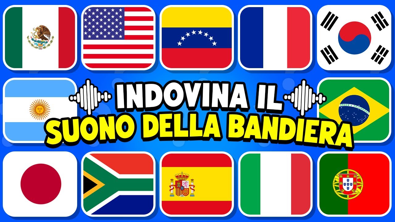 Indovina il Paese dal suo Inno Nazionale 🎧🎵🌍 | Sfida Quiz sui Paesi