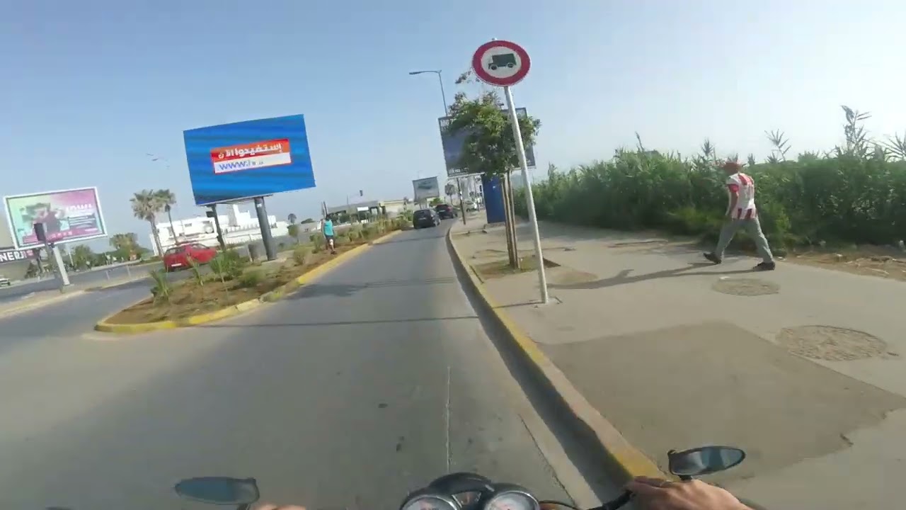 CIL  - La Cote - Mosquee Hassan II - Marina Shopping - Casa Port and Retour - Motocam 2023 -