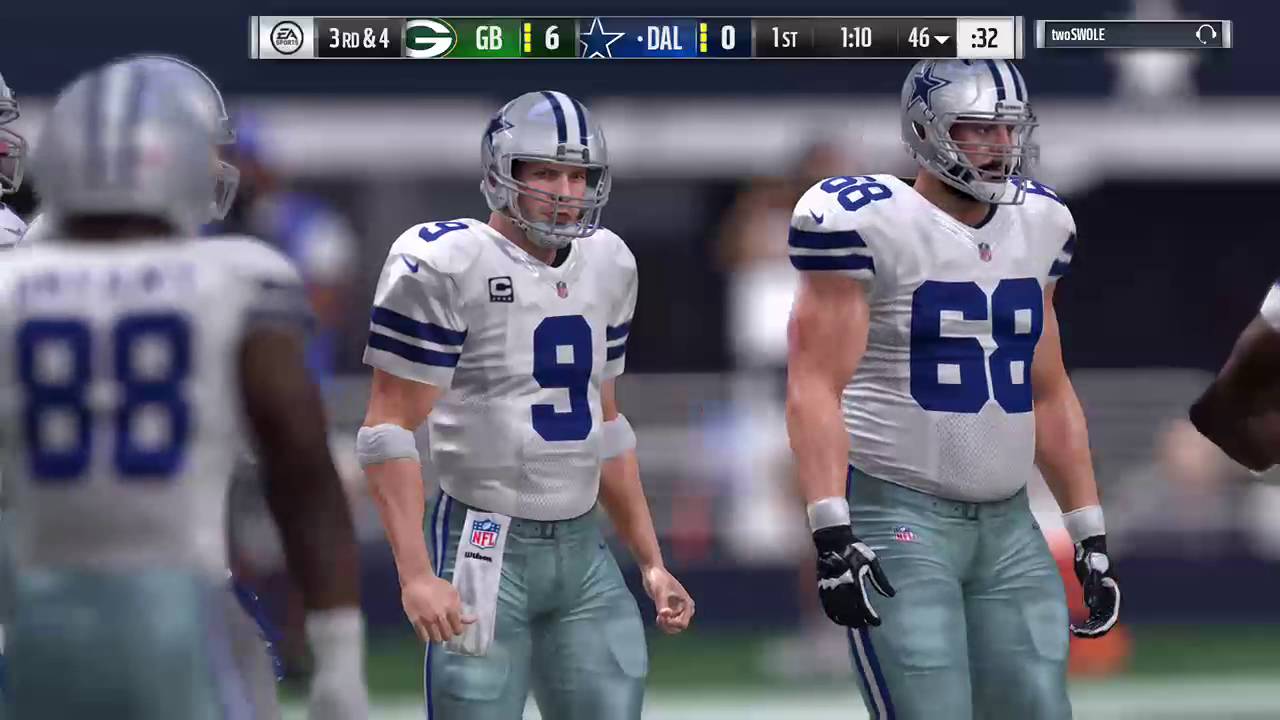 Madden 17,  Green Bay Packers at Dallas Cowboys