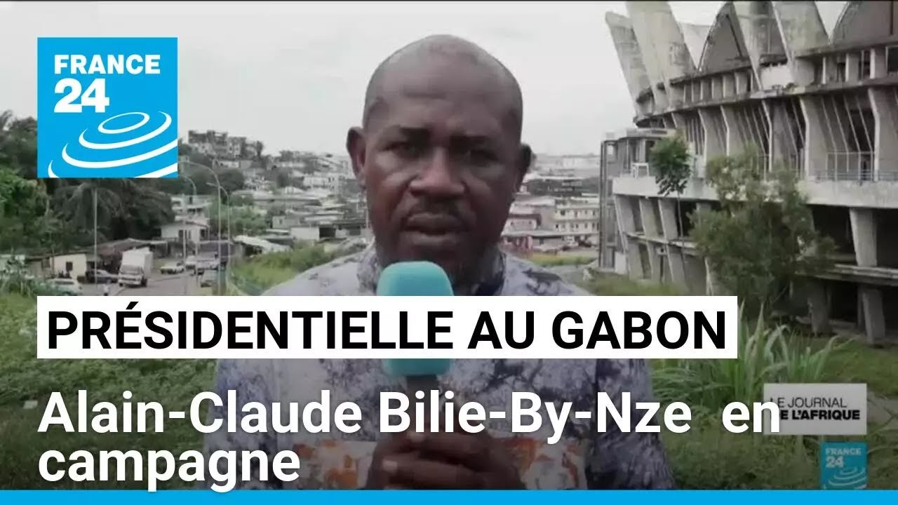 Présidentielle au Gabon : Alain-Claude Bilie-By-Nze  en campagne • FRANCE 24