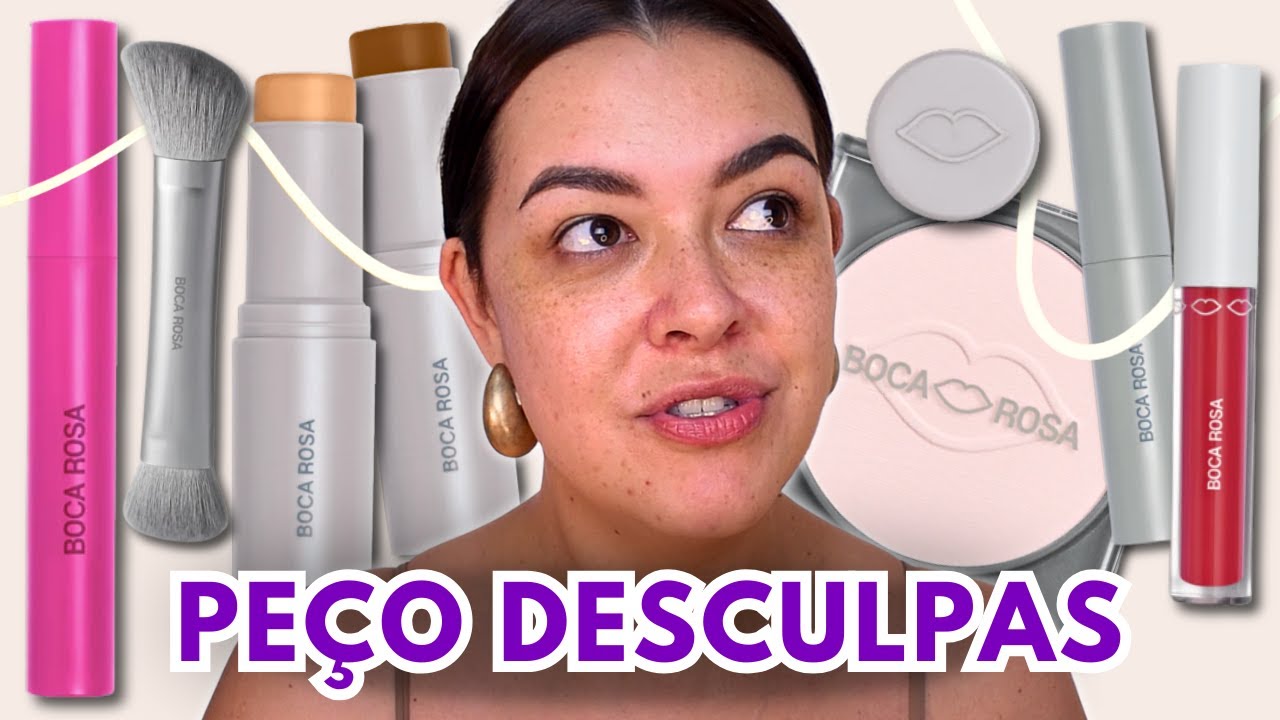 RESOLVI TESTAR AS MAQUIAGENS DA BOCA ROSA (apesar de tudo...) | #insider #insiderstore