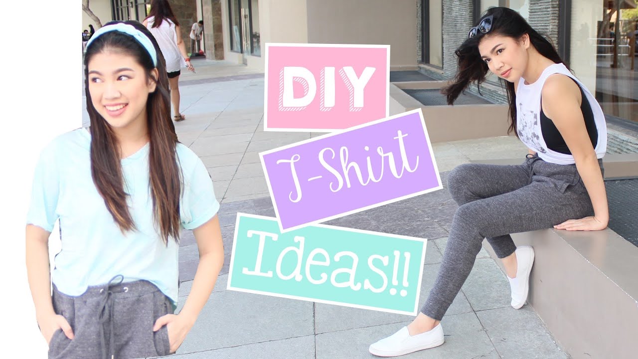 DIY Summer & Pinterest Inspired Shirts (Transform your Old Shirts!) | Janina Vela