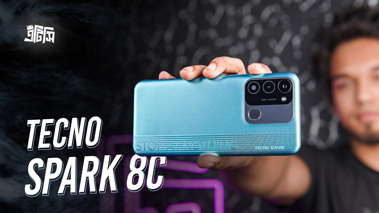 ১২ হাজারে ৬ জিবি র‍্যাম! কিন্তু কিভাবে? : Tecno Spark 8C