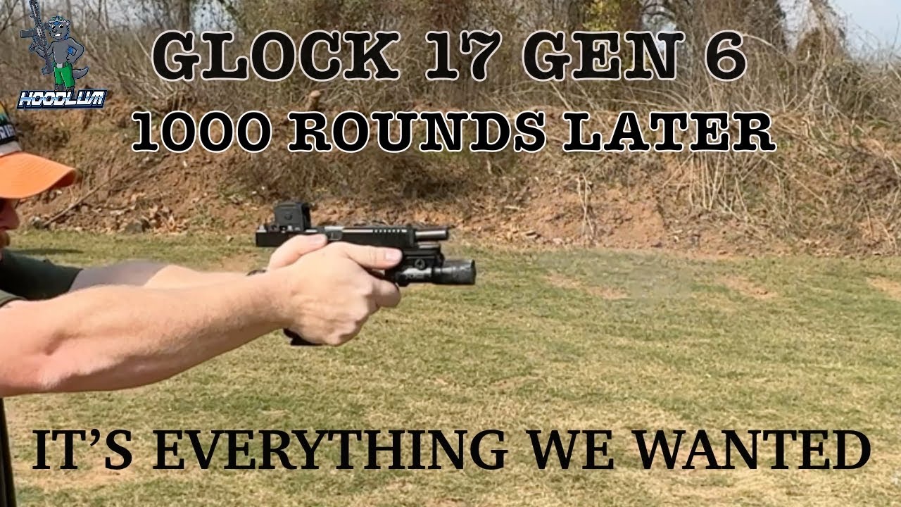 Glock 17 Gen 6. Первые 1000 выстрелов. Он намного лучше, чем ожидалось. Старые добрые 4000.