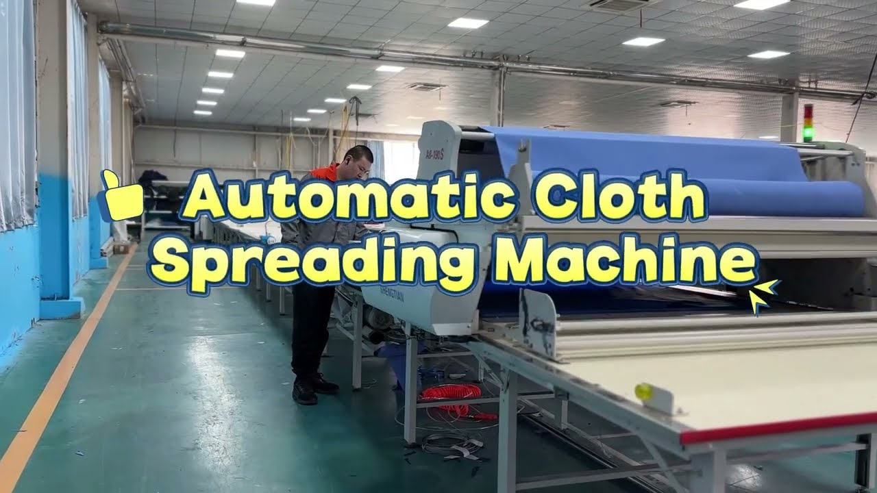 Automatic Cloth Spreading Machine, Fabric Spreader, Scrub Manufacturer in China