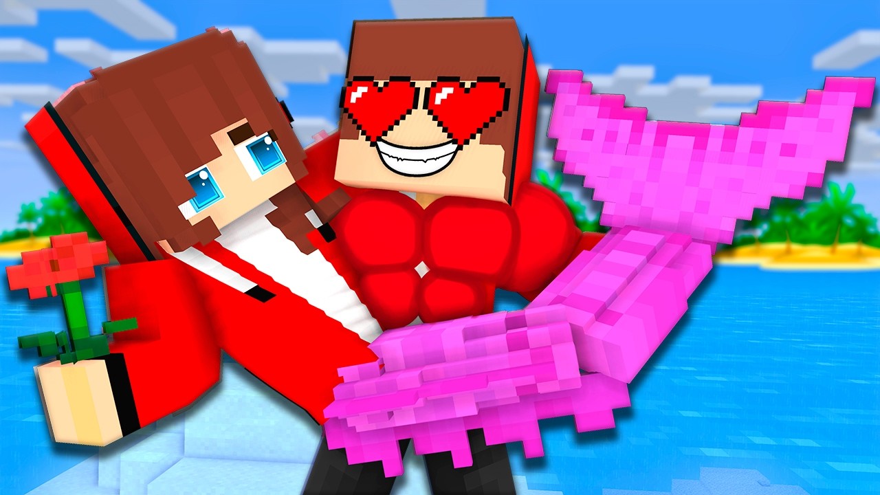 JJ and Mikey LOVE STORY ALL EPISODE MERMAID MAIZEN : In Minecraft Animation