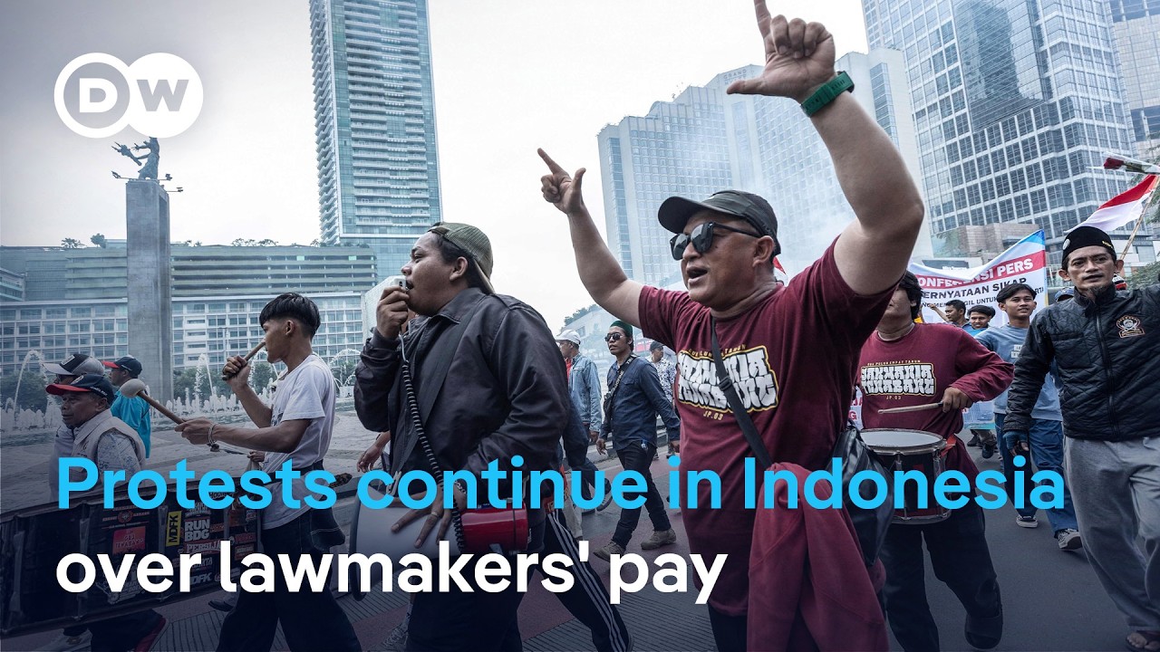 Much of the protesters' frustration stems from cost-of-living issues and corruption | DW News