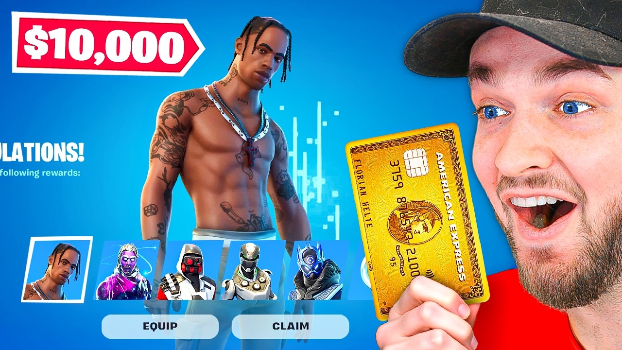 Я потратил 10 000 долларов на обновление аккаунтов подписчиков Fortnite!