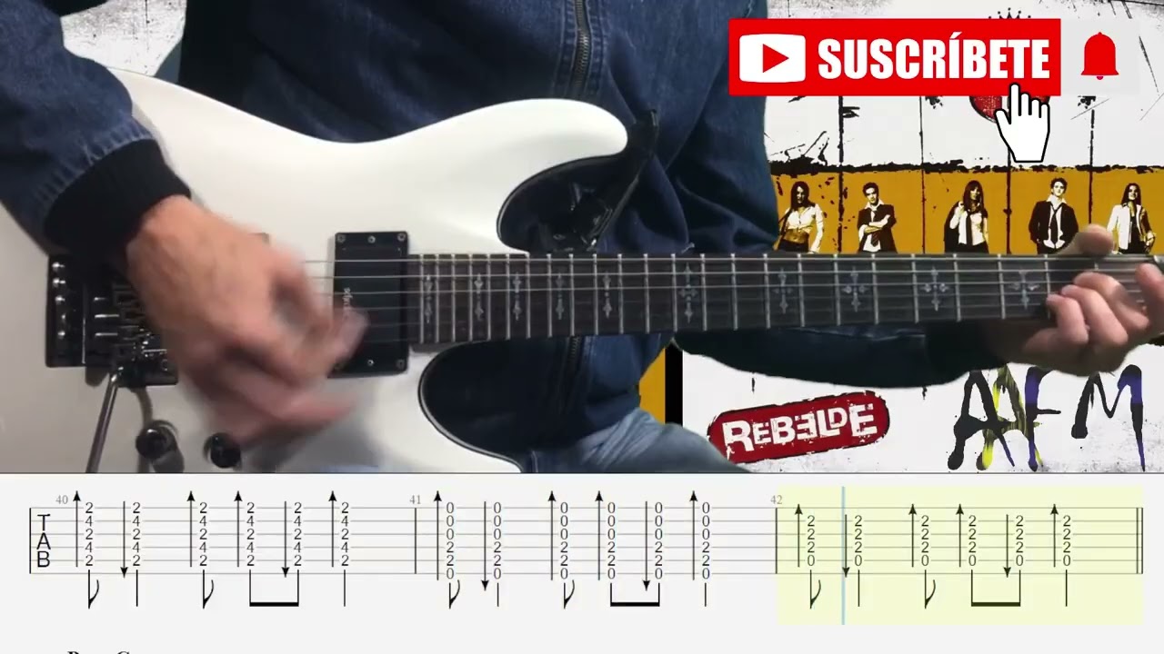 Como Tocar - Solo Quedate en Silencio - RBD - Aprende - Guitarra - Tab