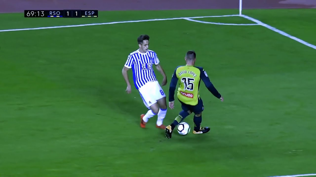 Adnan Januzaj crazy nutmeg vs Espanyol HD 1080p (2017-2018)