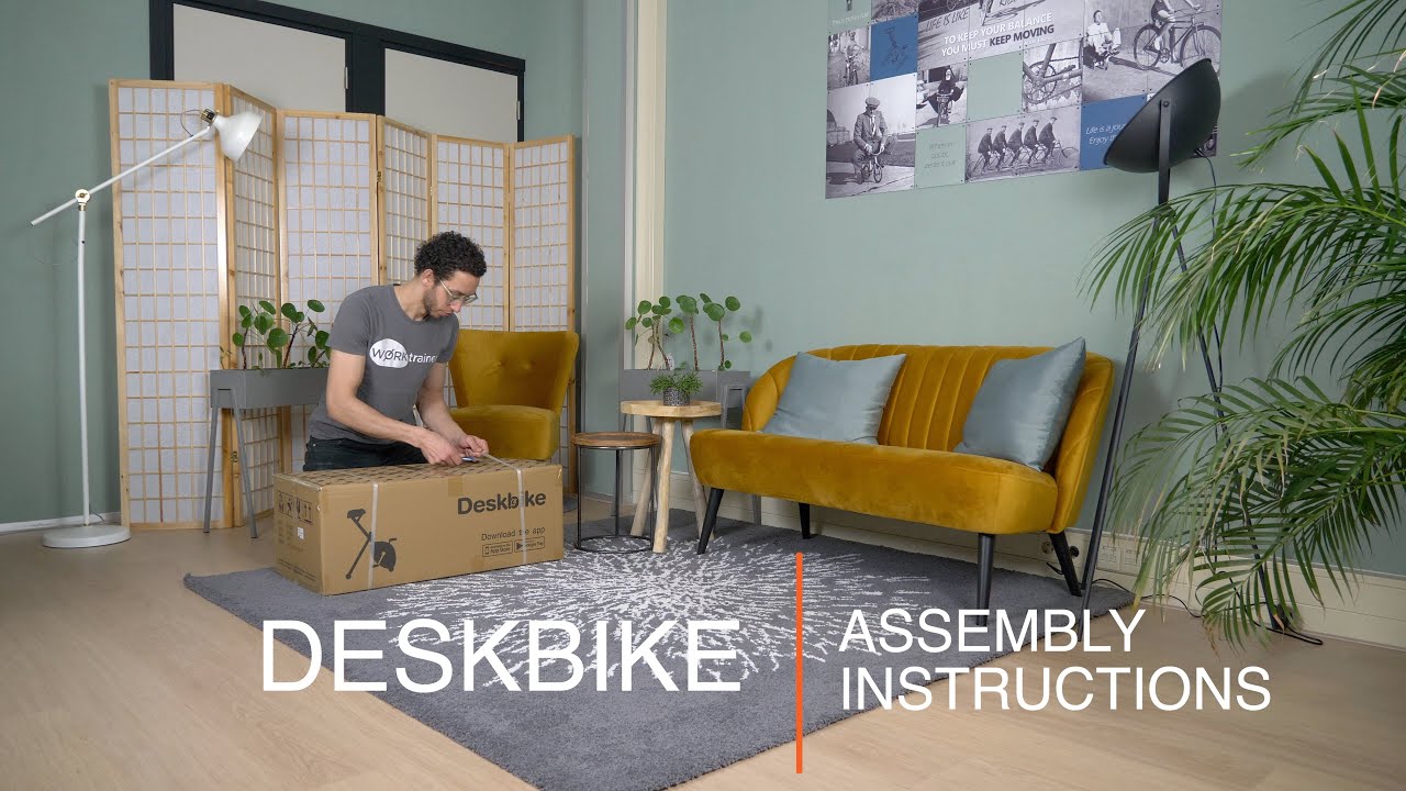 Deskbike - Worktrainer assembly instructions