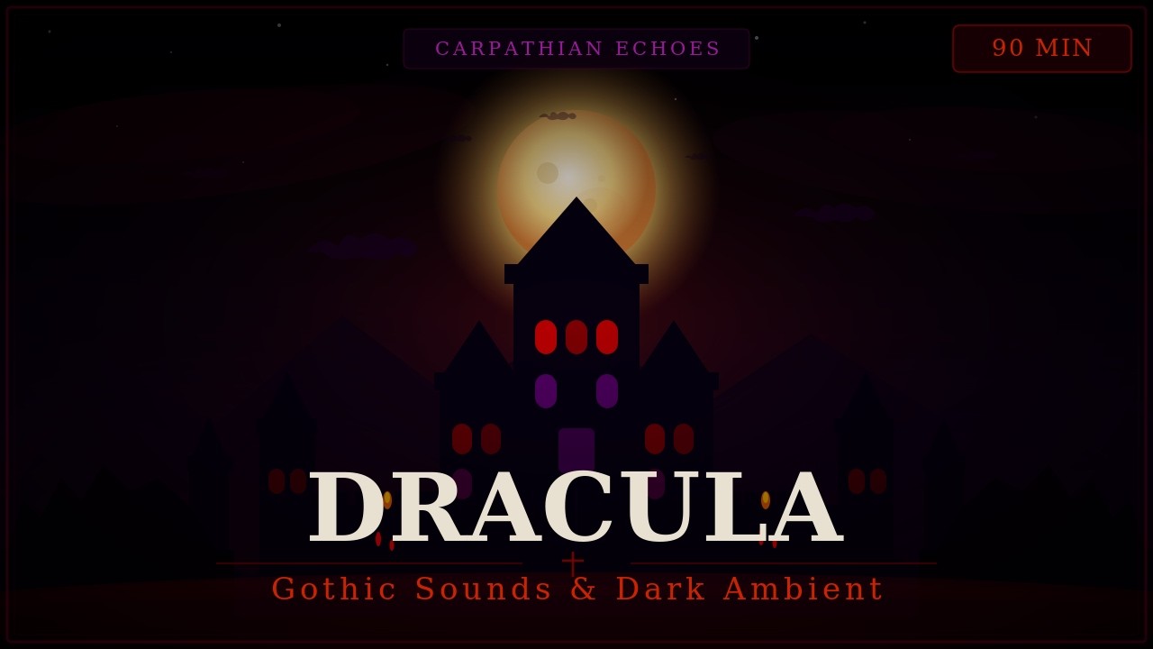 90 minutes of Dracula and Gothic sounds #GothCommunity #Dracula #Gothic