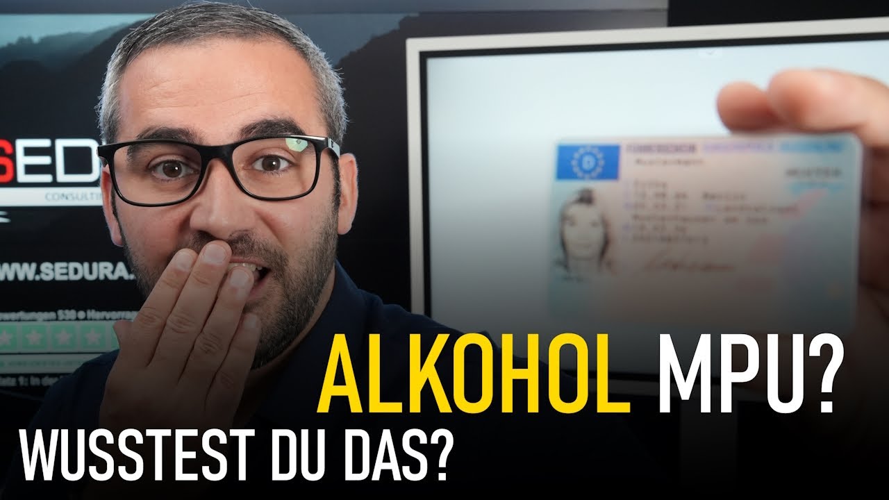 SO erh&auml;ltst du deinen F&uuml;hrerschein in 8 Wochen zur&uuml;ck | Alkohol MPU