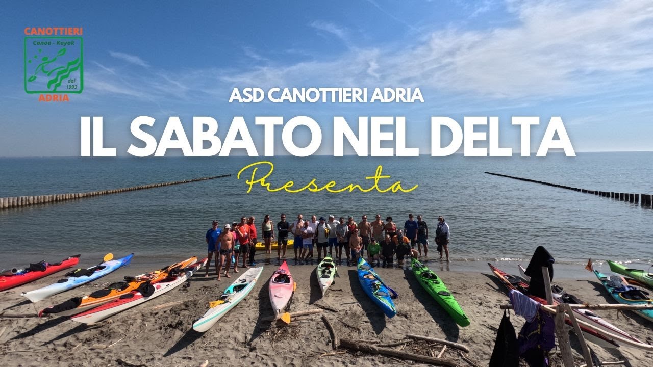 IN CANOA NEL DELTA DEL PO. Escursione Lido di Volano.