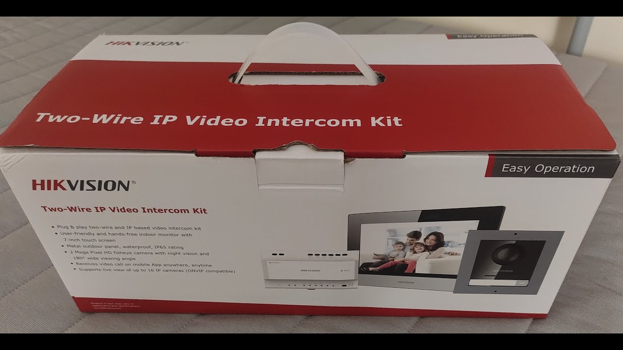 Recenzja Video domofon HikVision DS-KIS702 - część druga