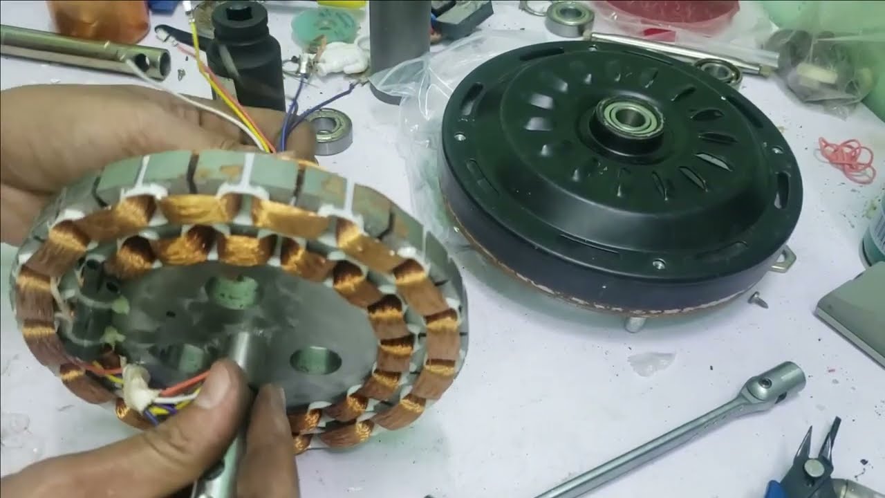 Cara Tukar Bearing Kipas DEKA K9 dari A ~Z