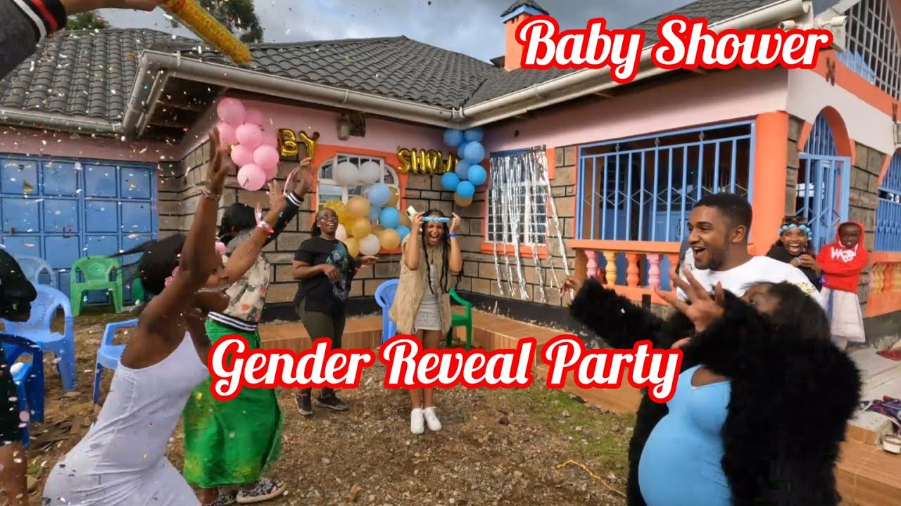 Beautiful Gender Reveal Party ✈️❤️💙 BOY OR GIRL ? 🤭 || BABY SHOWER 🤤