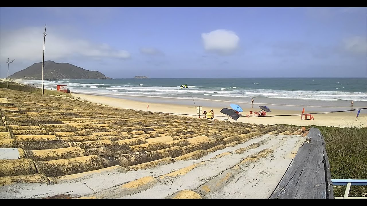 Câmera ao vivo Praia do Santinho- Florianópolis - Restaurante Mar do Santinho