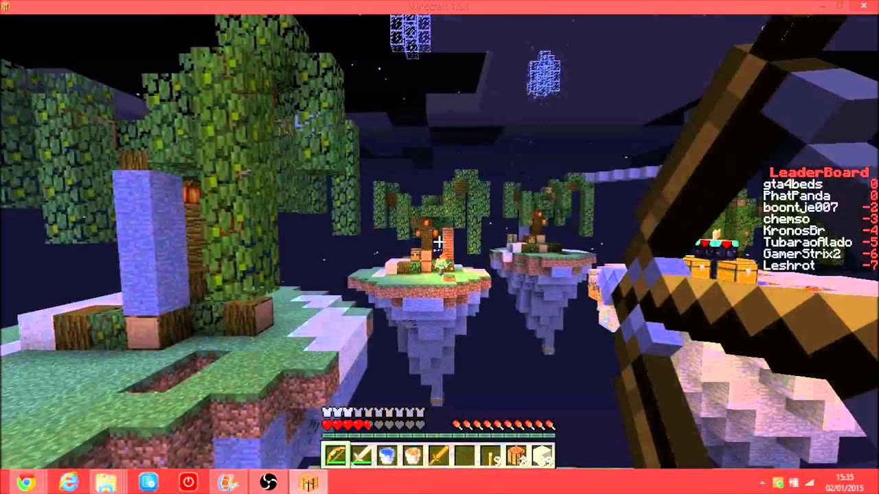 Minecraft: Skywars #2 with PhatPanda