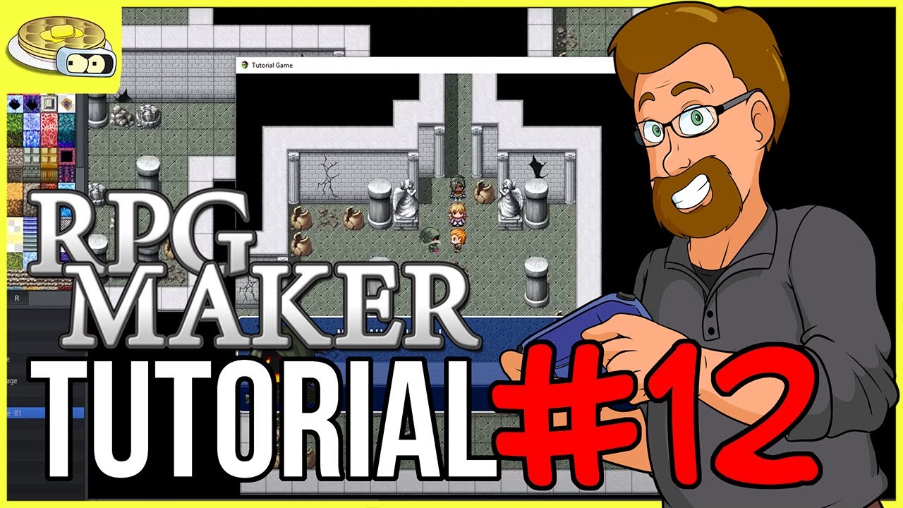 Crafting CUTSCENES |  BenderWaffles Teaches - RPG Maker Tutorial HOW TO #12 Guide VX MV MZ