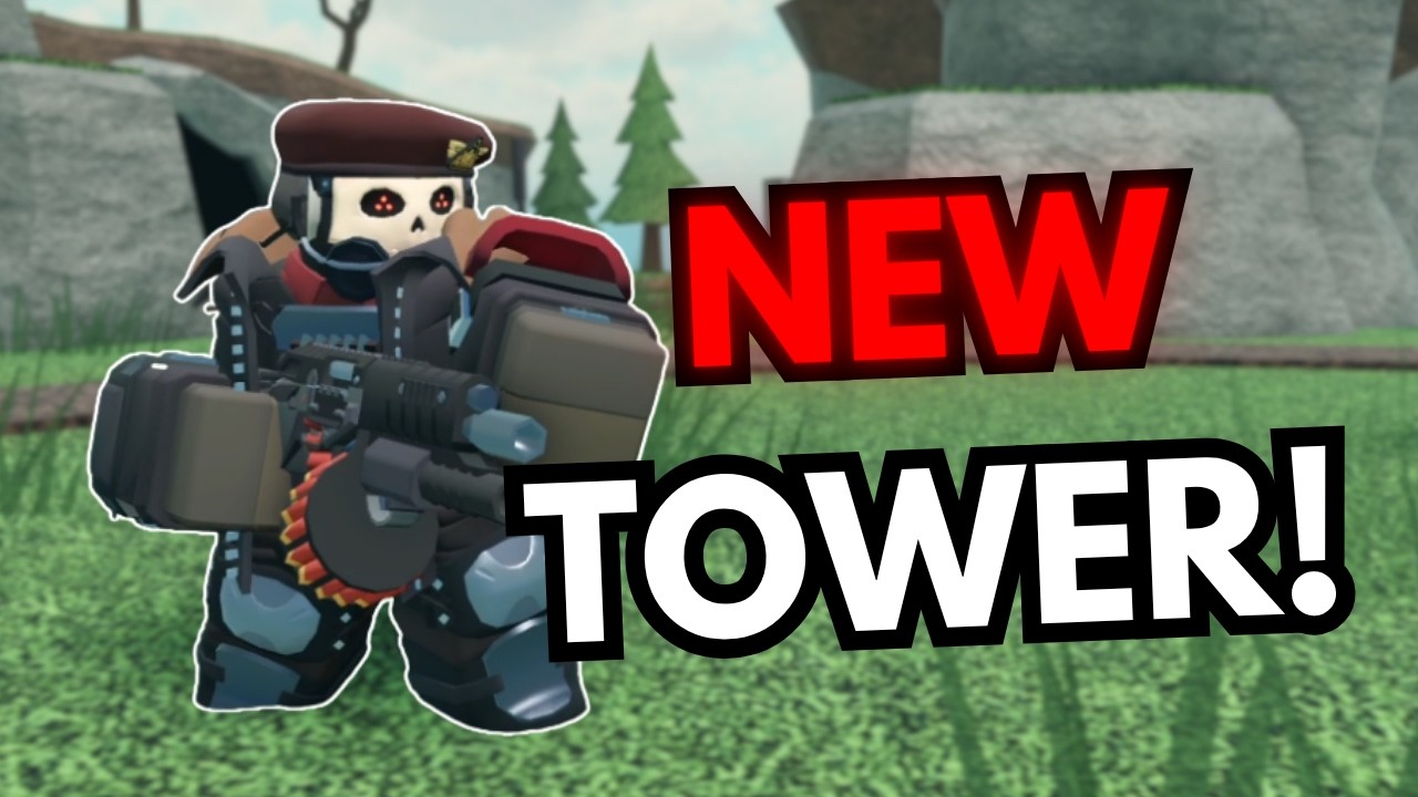 The New Evolution Tower is AWESOME... (ENFORCER) - Tower Defense Simulator