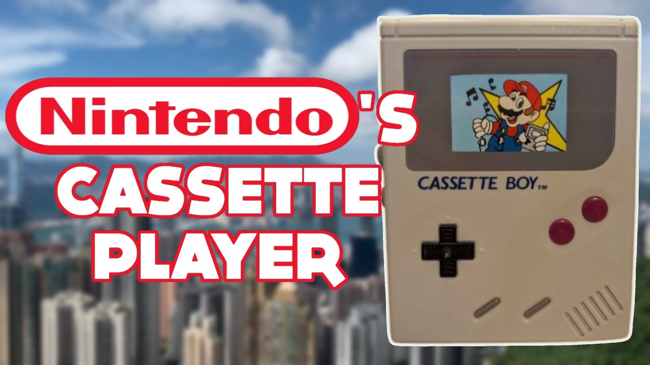 The Strange History Behind Nintendo's Official Cassette Player