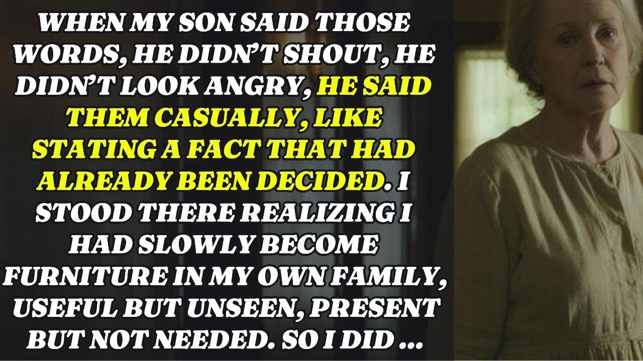 My Son Said, “If You Disappear, No One Will Miss You.” So I Left…
