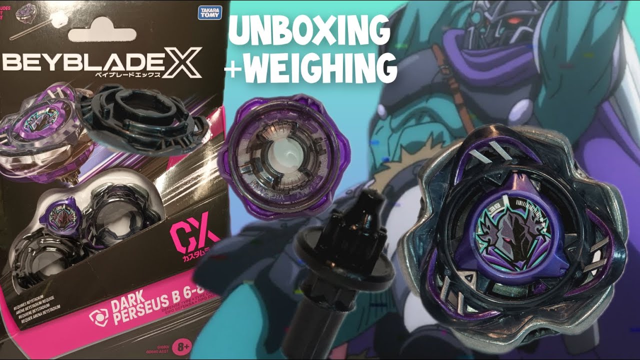A Metal Fight Meta King Returns! Beyblade X's CX Dark Perseus Unboxing Review | Beyblade Unboxing