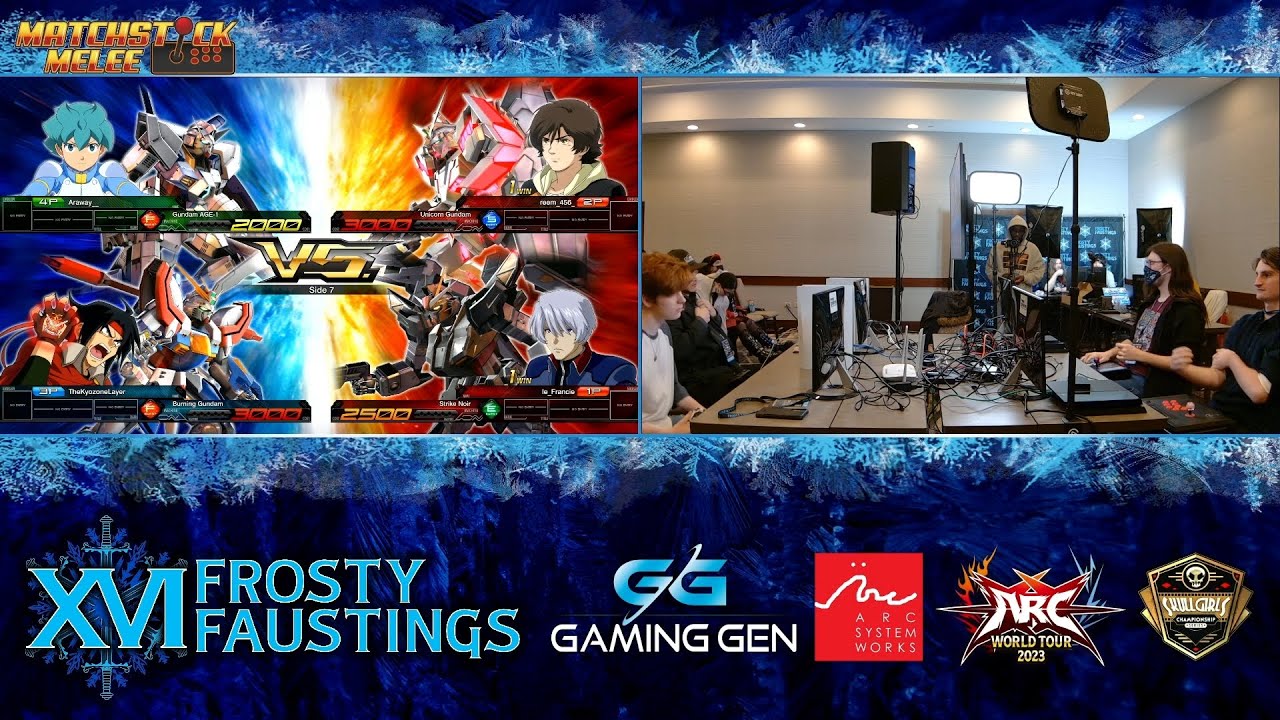 Gundam MBON! Top 4 @ Frosty Faustings XVI 2024 ☆Time Stamped☆