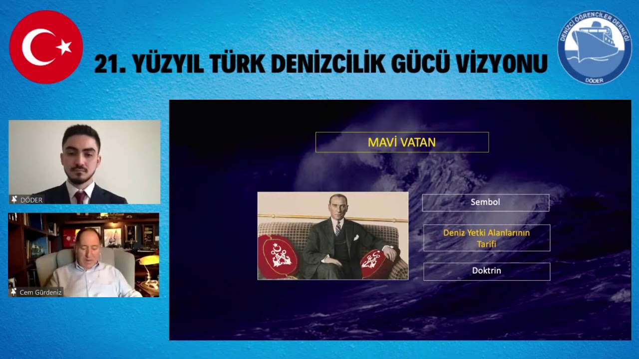 Emekli Tümamiral Cem GÜRDENİZ  |  21.Yüzyıl Türk Denizcilik Gücü Vizyonu Zirvesi  |  1.Gün