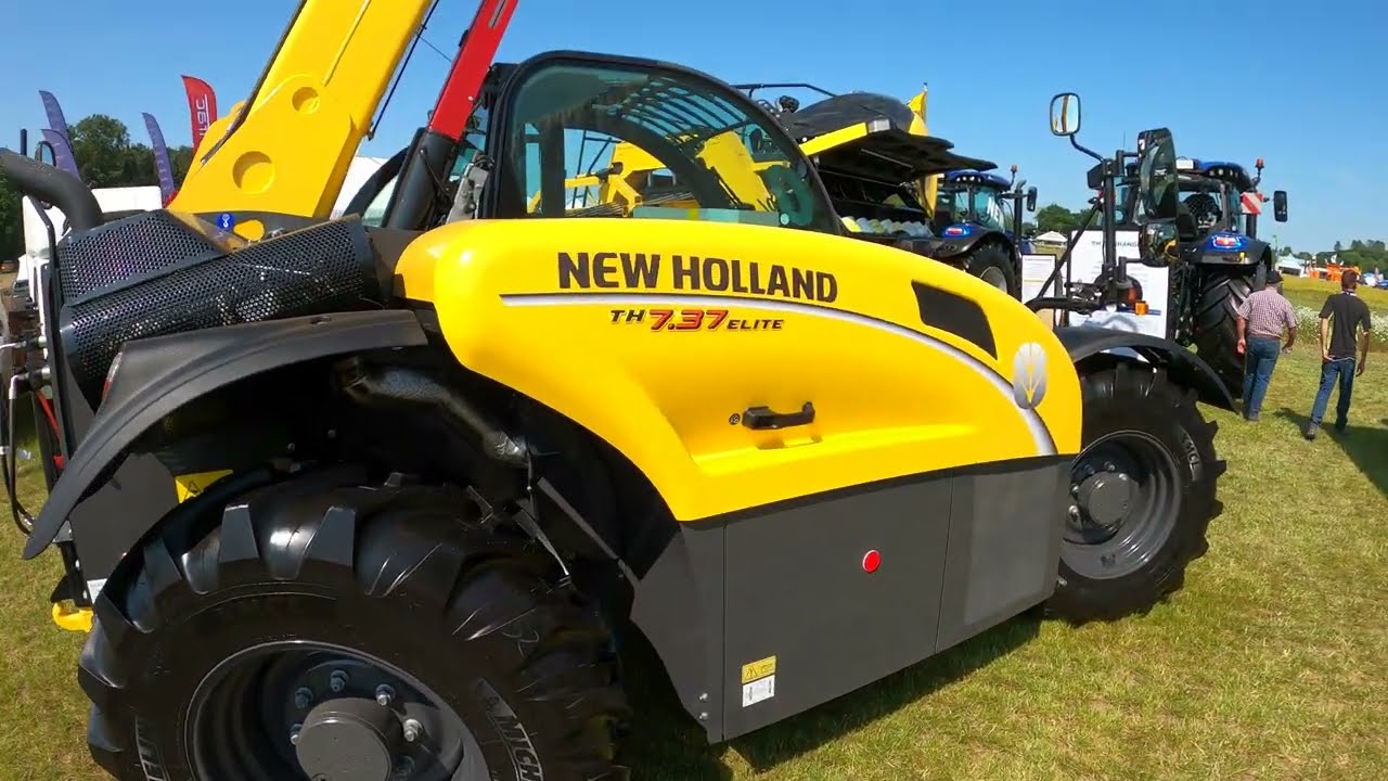 2023 New Holland TH7.37 Elite 4.5 Litre 4-Cyl Telescopic Handler / Loader (119 HP)