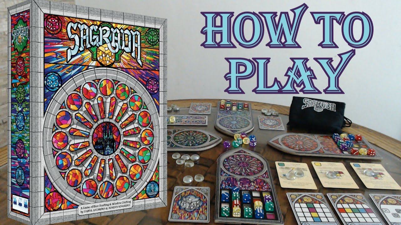 Sagrada -  How to Play [Beautiful stained glass windows!]