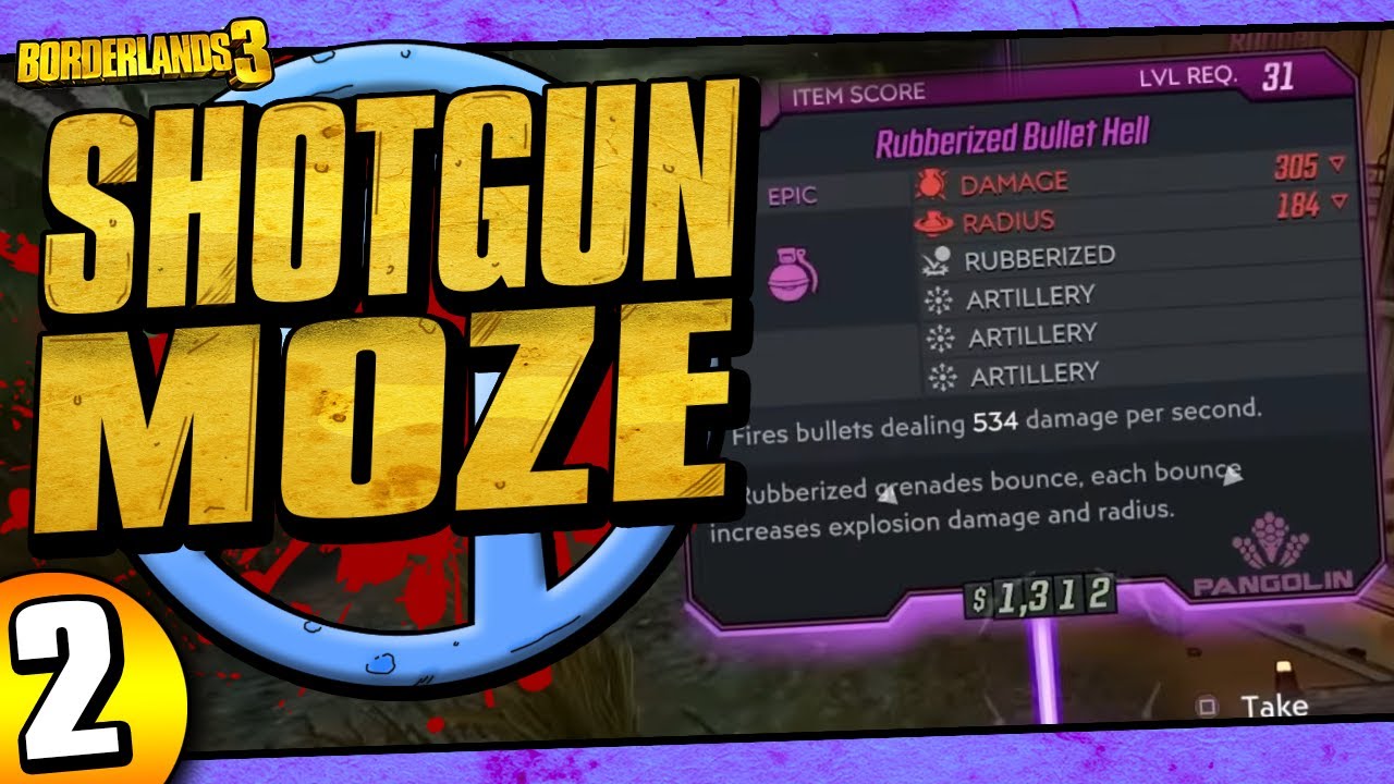 Borderlands 3 | Shotgun Moze Funny Moments & Drops | Day #2