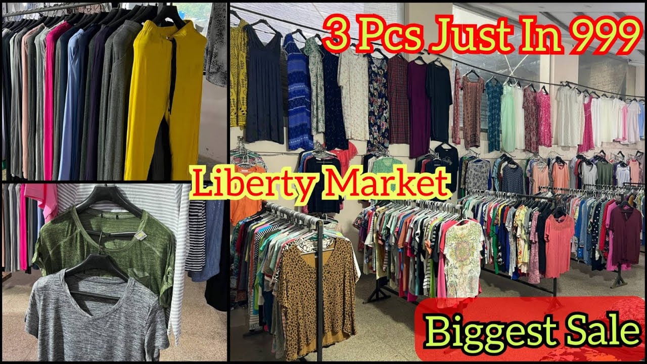 Biggest Sale | 3 Shirts , Trousers , Jeans , Frocks All Variety Biggest Sale | Liberty Market Vlog