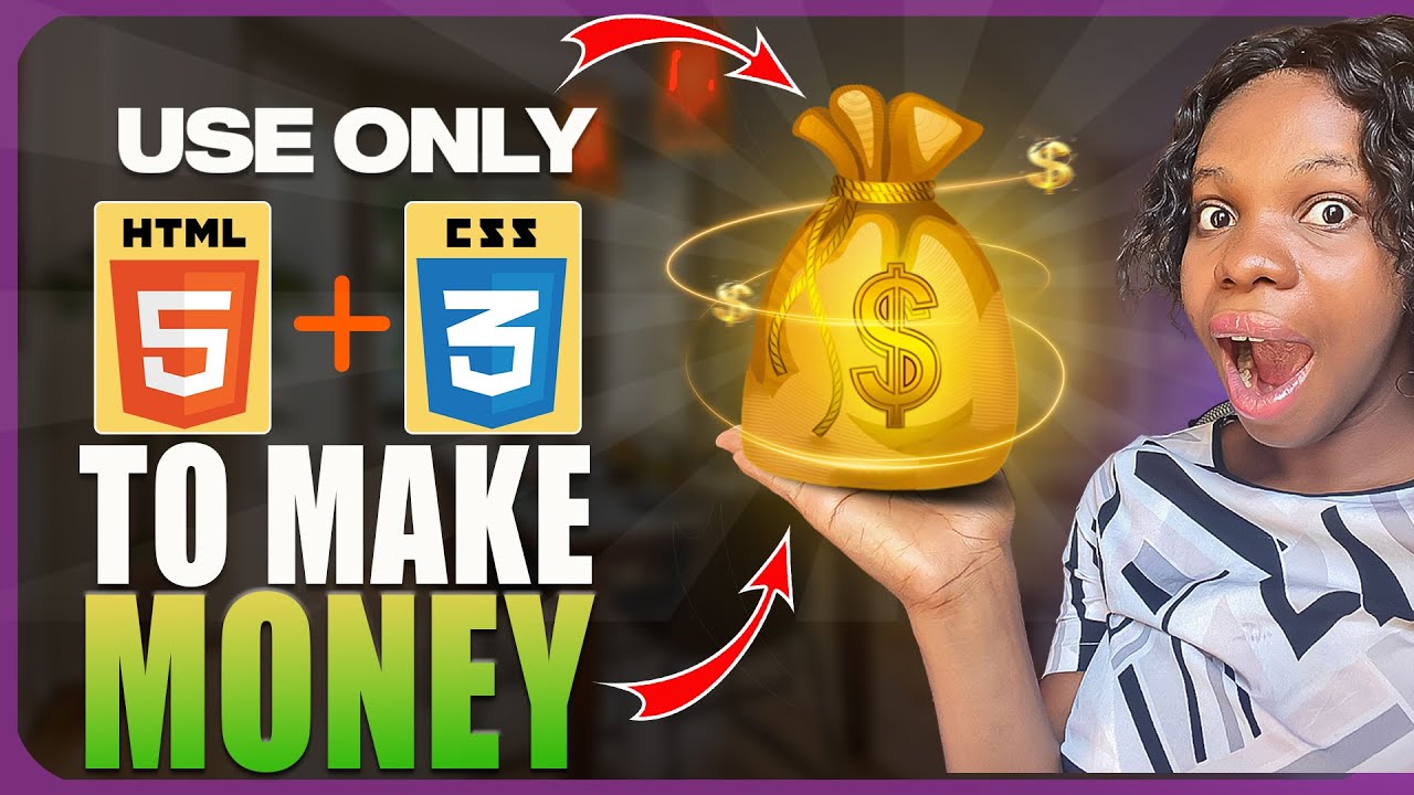Start FREELANCING with ONLY html and css! | start making money right now!