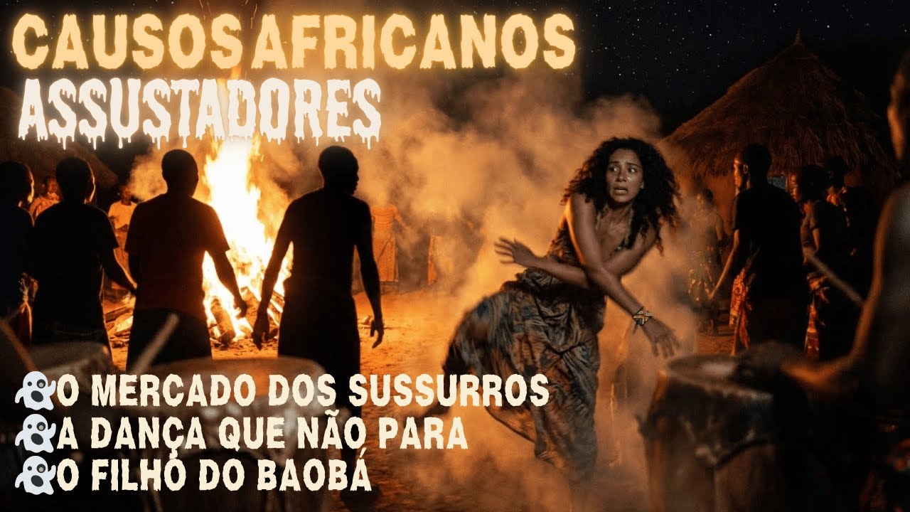 3 Causos Da ÁFRICA | SOBRENATURAIS que Vão Te Deixar Sem Dormir | Relatos Assustadores Ep.15