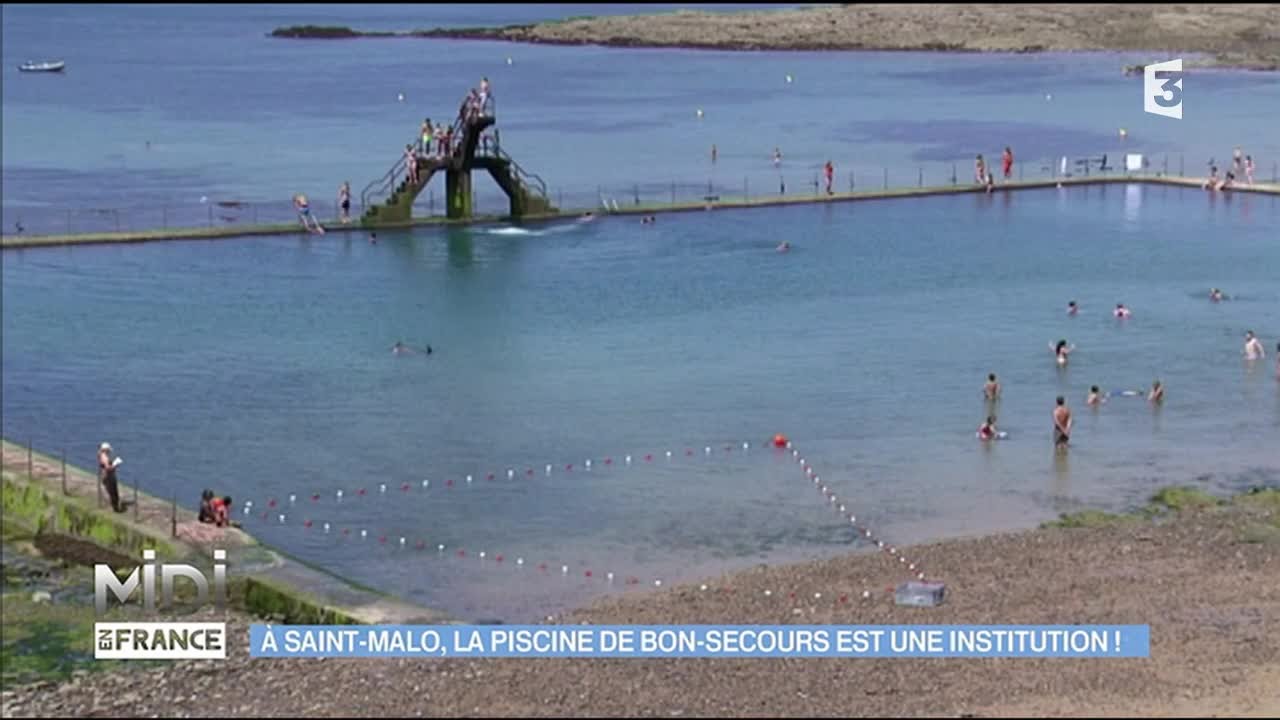 La piscine Bon-Secours, une véritable institution de Saint-Malo
