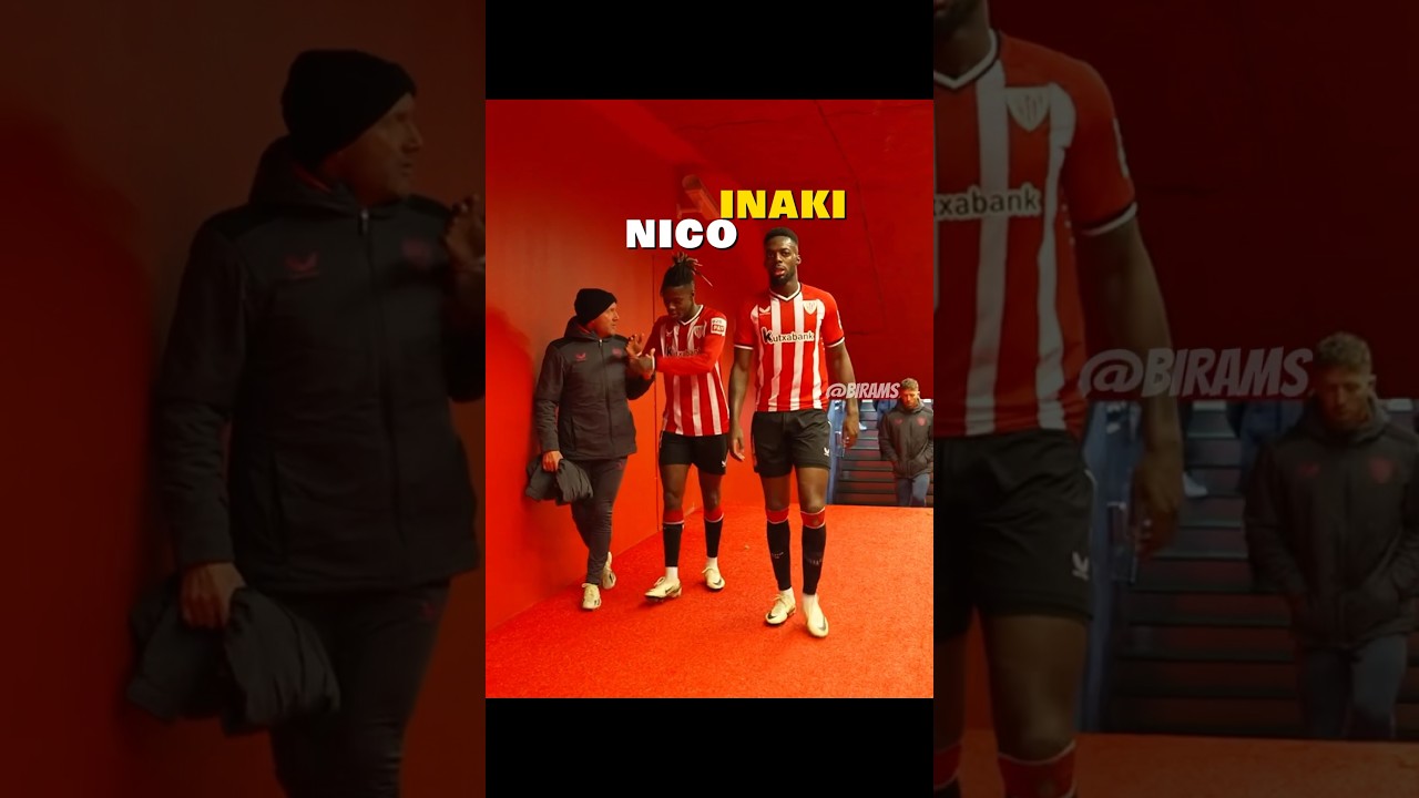 Nico Williams & Inaki Williams Brotherhood 🥹😍 #nicowilliams #inakiwilliams
