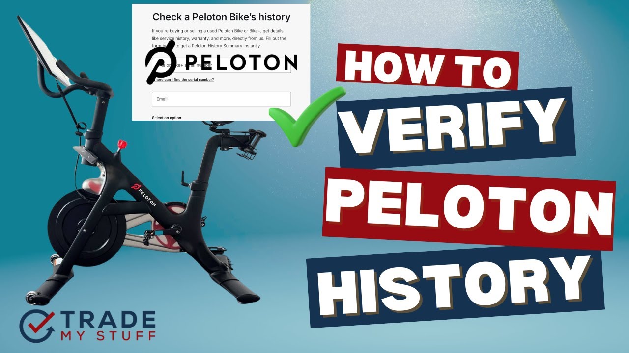 Check this app when buying a used peloton | Verify Condition Before Buying a Used Peloton